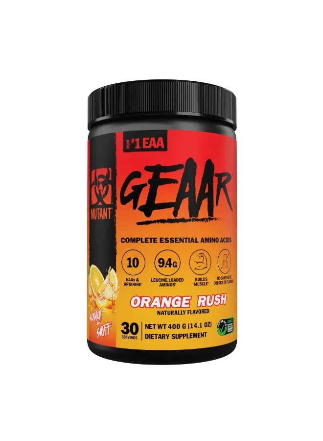 ميوتانت، جير إي إيه إيه، أورانج راش، 400 غرام، 30 حصة